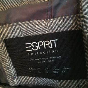 Espirit Gray winter dress coat